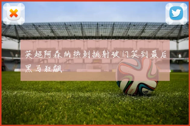 英超阿森纳热刺挑射破门笑到最后黑马狂飙